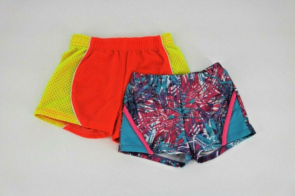 Danskin Freestyle/Skechers bundle lot of 2 girls’ athletic shorts kids size 4/5